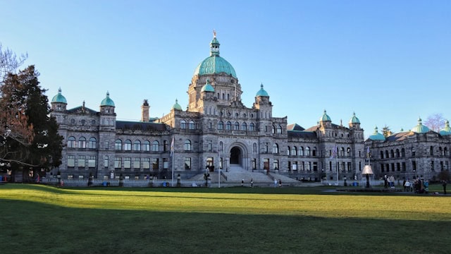 Skyline of Victoria, British Columbia, featuring In Good Nutrition – Registered Dietitian Services